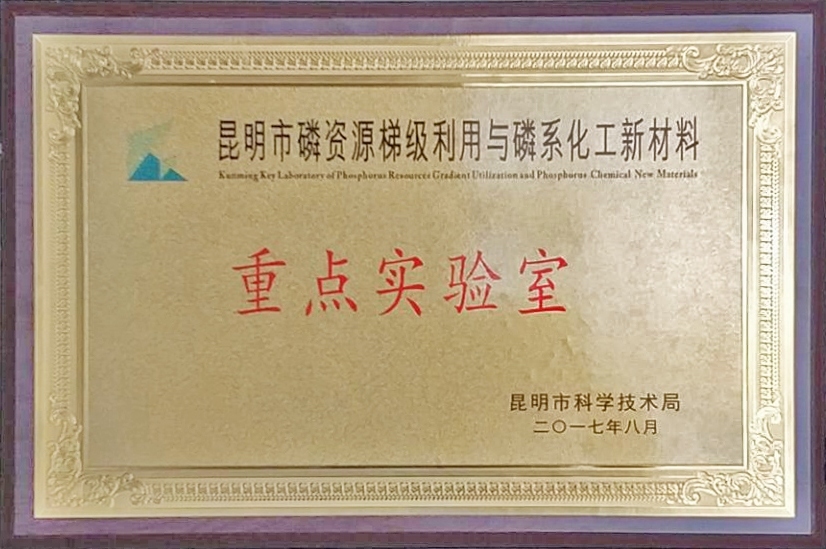 昆明市磷資源梯級利用與磷系化工新材料重點(diǎn)實驗室